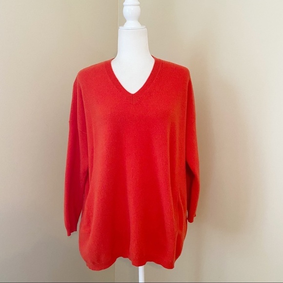 Elena Miro Italian Wool & Cashmere Sweater w/Pockets - S - Picture 1 of 10